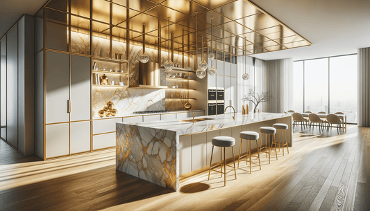 Elevate Interiors with Timeless Dekton Calacatta Gold Surfaces - Zicana Boutique
