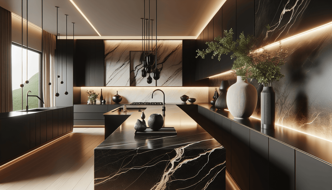 Elevate Interiors with Timeless Elegance: Marquina Silestone Insights - Zicana Boutique