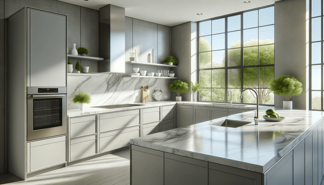 Elevate Interiors with Vicostone Nuvolato Quartz Surfaces - Zicana Boutique
