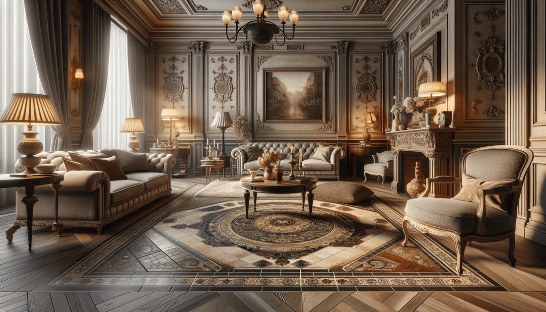 Elevate Interiors with Vintage Almendra Raphael Field Tile - Zicana Boutique