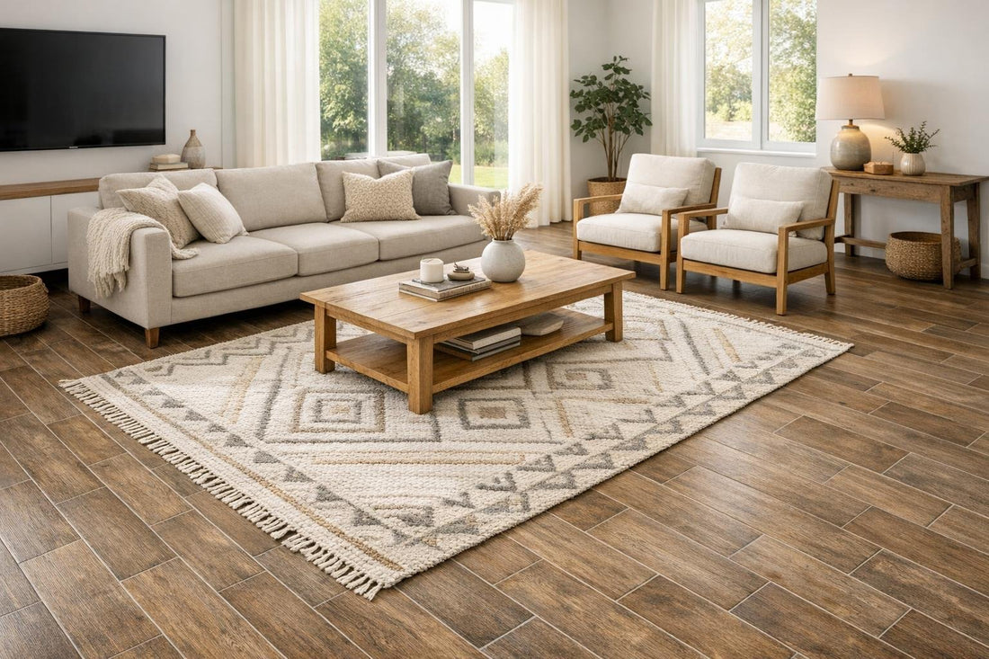 Elevate Interiors with Wood Look Ceramic Tile Floors - Zicana Boutique