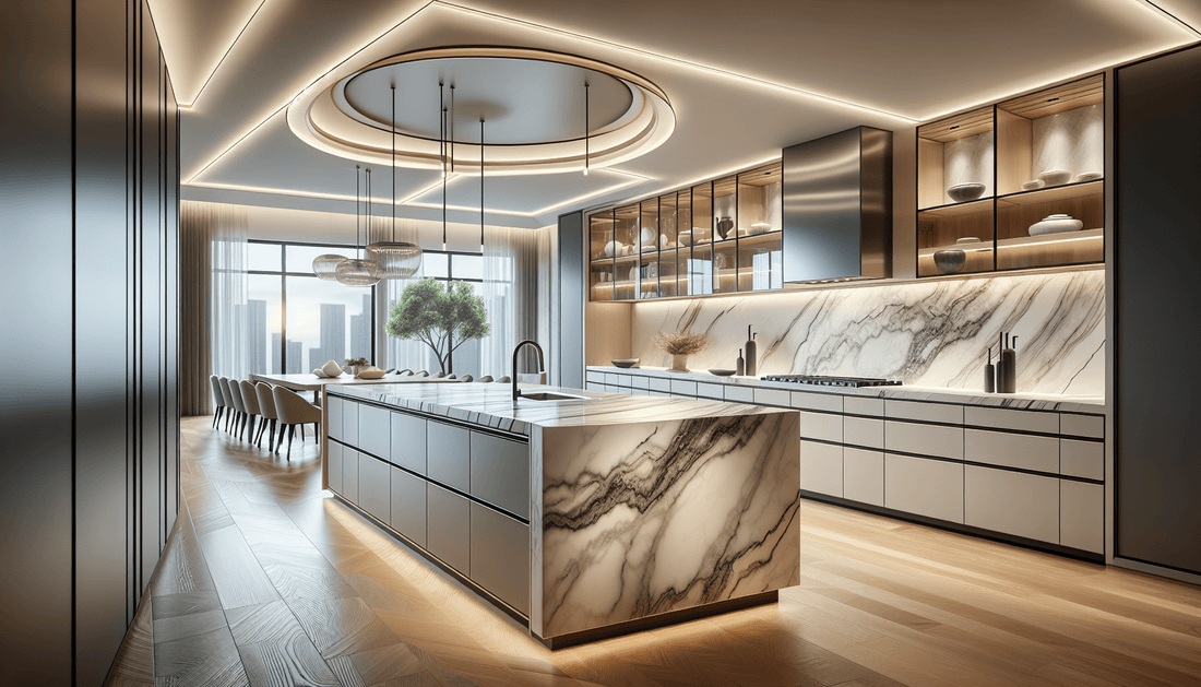 Elevate Kitchen Luxury with Infinity Porcelain by Zicana Boutique - Z Boutique by Marble Couture