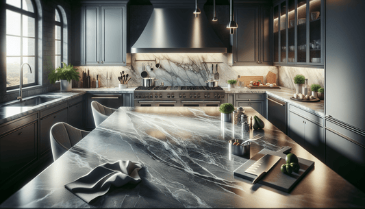 Elevate Kitchens: Luxury Grey Marble Countertop Solutions for Professionals - Z Boutique by Marble Couture