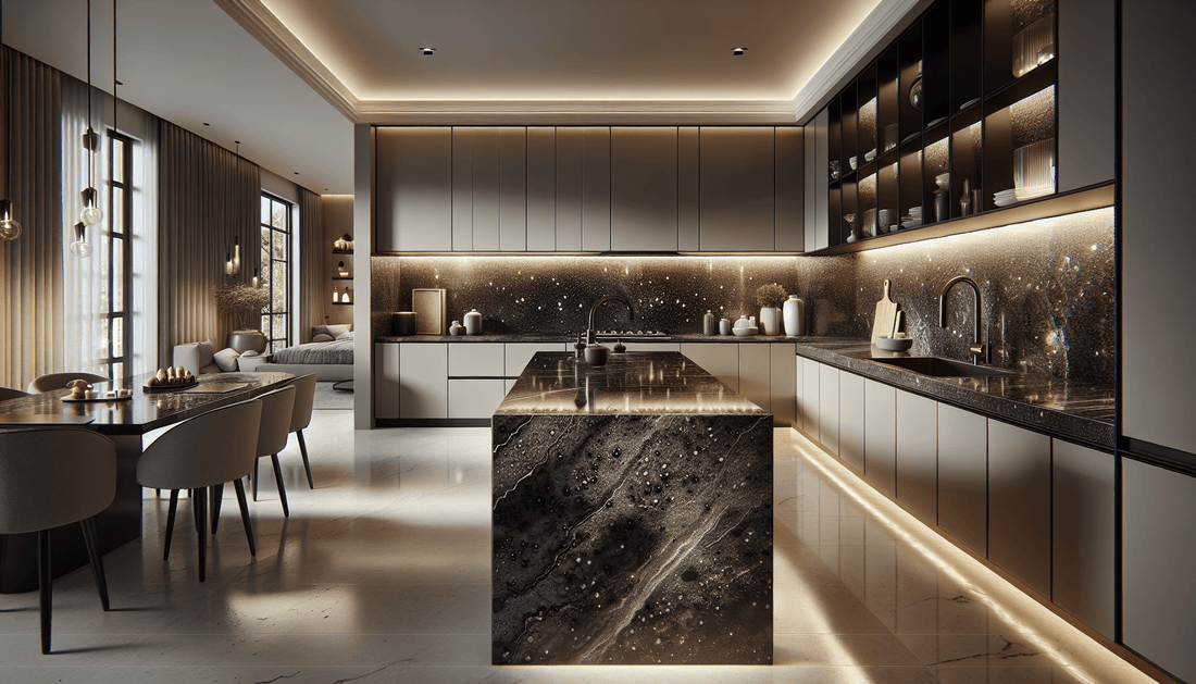 Elevate Kitchens with Black Pearl Granite: Luxury and Durability Redefined - Z Boutique by Marble Couture