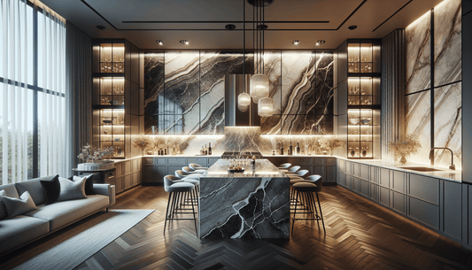 Elevate Kitchens with Cristallo Quartzite Countertops: Timeless Elegance Redefined - Z Boutique by Marble Couture