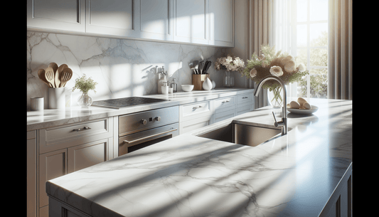 Elevate Kitchens with Durable White Quartzite Countertops - Z Boutique by Marble Couture