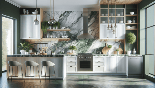 Elevate Kitchens with Exquisite Green Marble Countertops - Z Boutique by Marble Couture