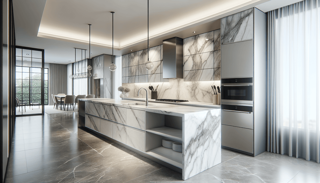 Elevate Kitchens with Exquisite Marble Slabs from Zicana Boutique - Z Boutique by Marble Couture