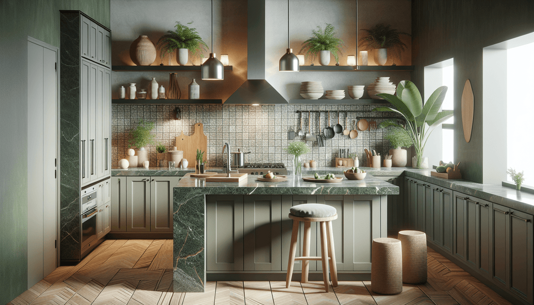 Elevate Kitchens with Green Granite Countertops: Expert Insights - Zicana Boutique