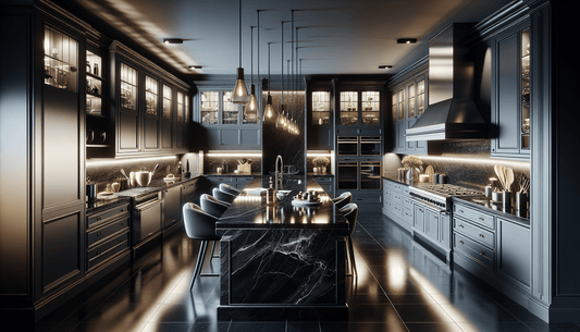 Elevate Kitchens with Luxurious Black Granite Countertops - Z Boutique by Marble Couture