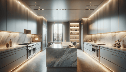 Elevate Kitchens with Luxurious Taj Mahal Quartzite Elegance - Zicana Boutique