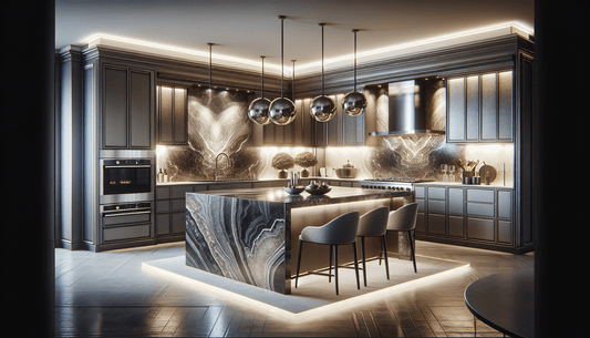Elevate Kitchens with Luxurious Titanium Granite Solutions - Z Boutique by Marble Couture