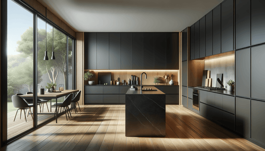 Elevate Kitchens with Sleek Dekton Black Countertop Solutions - Zicana Boutique