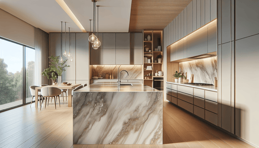 Elevate Kitchens with Spectrum Quartz: Durable Luxury for Every Design - Z Boutique by Marble Couture