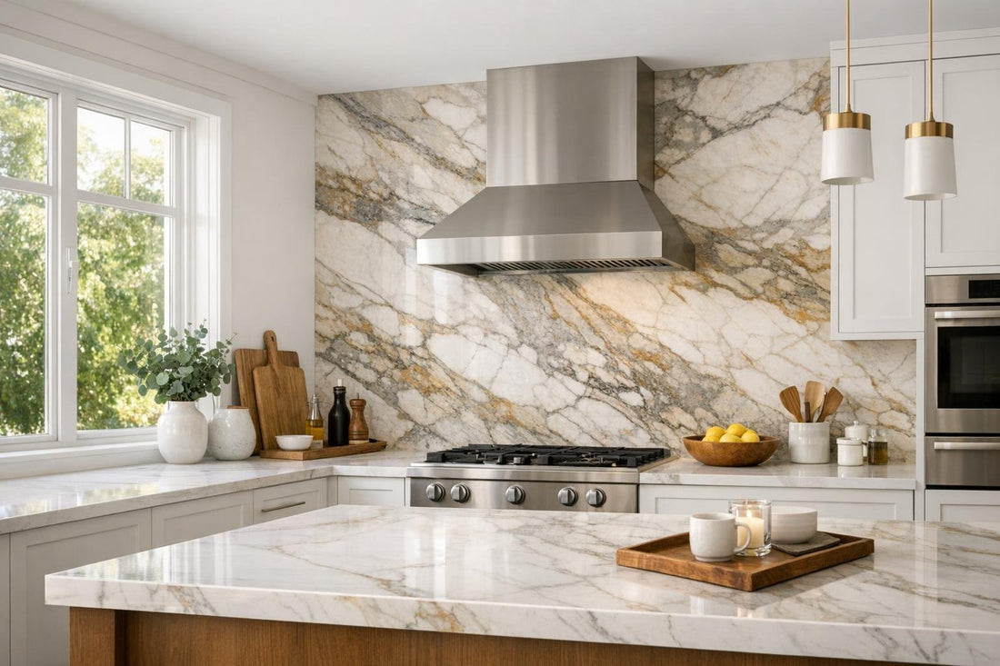 Elevate Kitchens with Stunning Stone Backsplash Solutions - Zicana Boutique