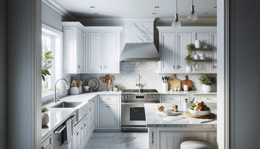 Elevate Kitchens with White Granite Countertops: A Guide for Pros - Z Boutique by Marble Couture