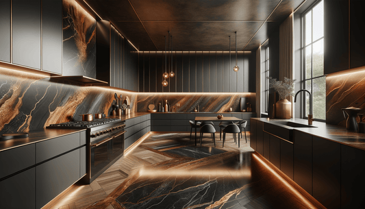 Elevate Luxe Spaces with Bold Dekton Laurent Surfaces - Zicana Boutique