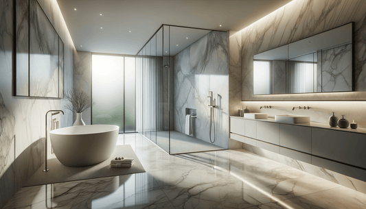 Elevate Luxury Design with Porcelain Slabs in Bathroom Spaces - Zicana Boutique