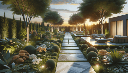 Elevate Outdoor Elegance with Porcelain Slabs in Garden Designs - Zicana Boutique