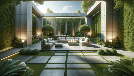 Elevate Outdoor Spaces with Premium Porcelain Slabs Patio Ideas - Zicana Boutique