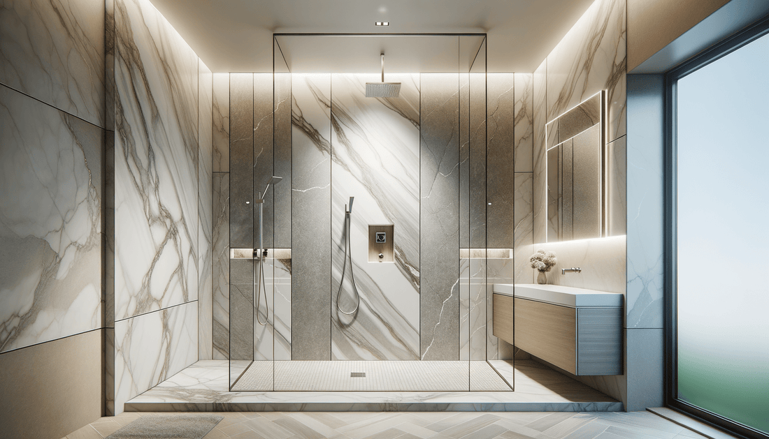 Elevate Showers with Luxurious Porcelain Slabs from Zicana - Zicana Boutique