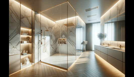 Elevate Showers with Porcelain Slabs for Sleek, Seamless Style - Zicana Boutique