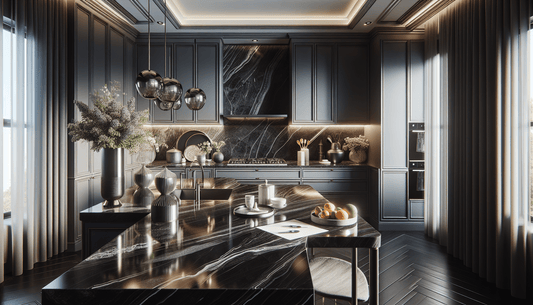 Elevate Spaces: Luxurious Black Marble Countertops for Homes and Professionals - Z Boutique by Marble Couture