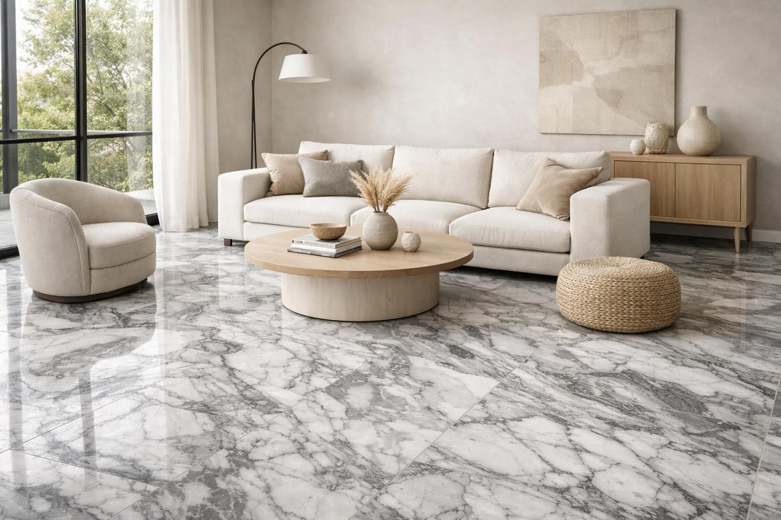 Elevate Spaces with Arabescato Grey Stonepeak Expertise - Zicana Boutique