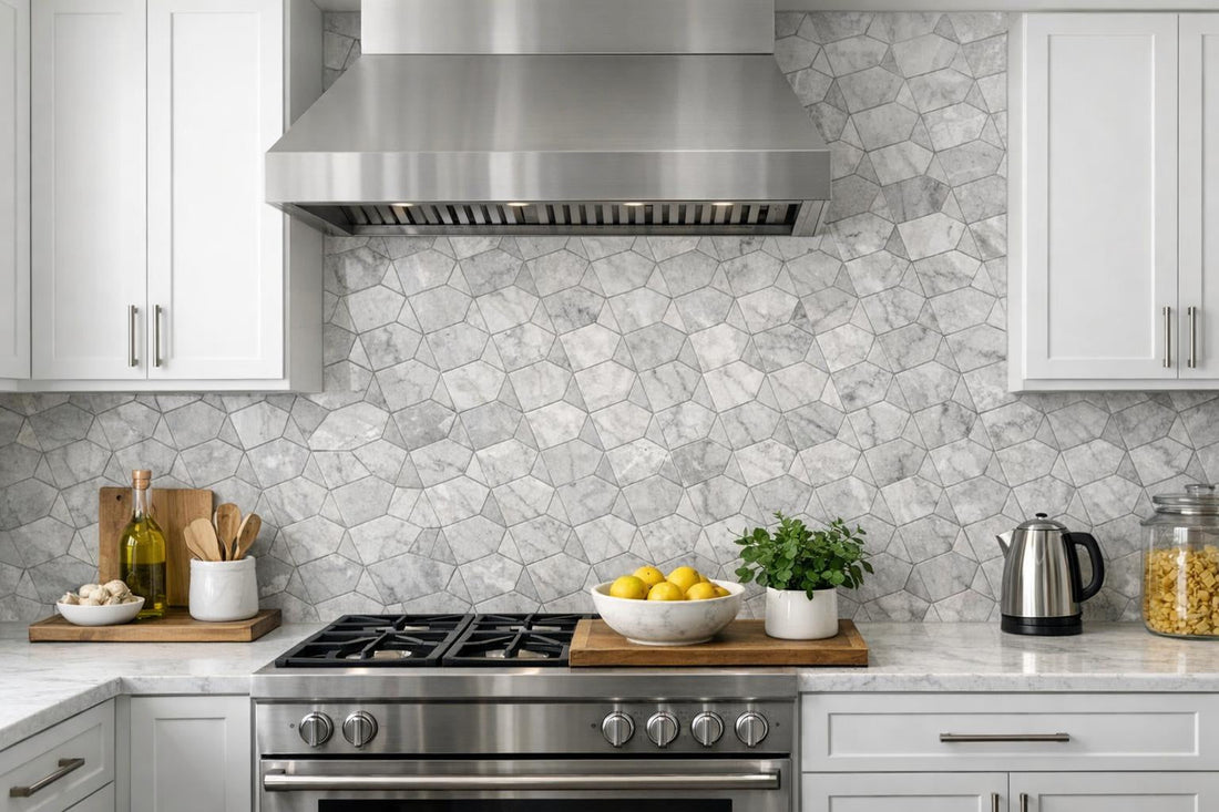Elevate Spaces with Avelis Afyon Gris Marble Tile - Zicana Boutique