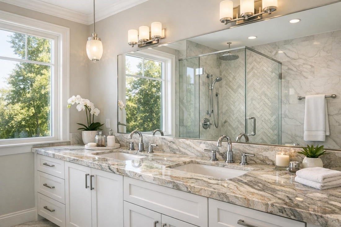 Elevate Spaces with Bathroom Quartzite Countertops Expertise - Zicana Boutique