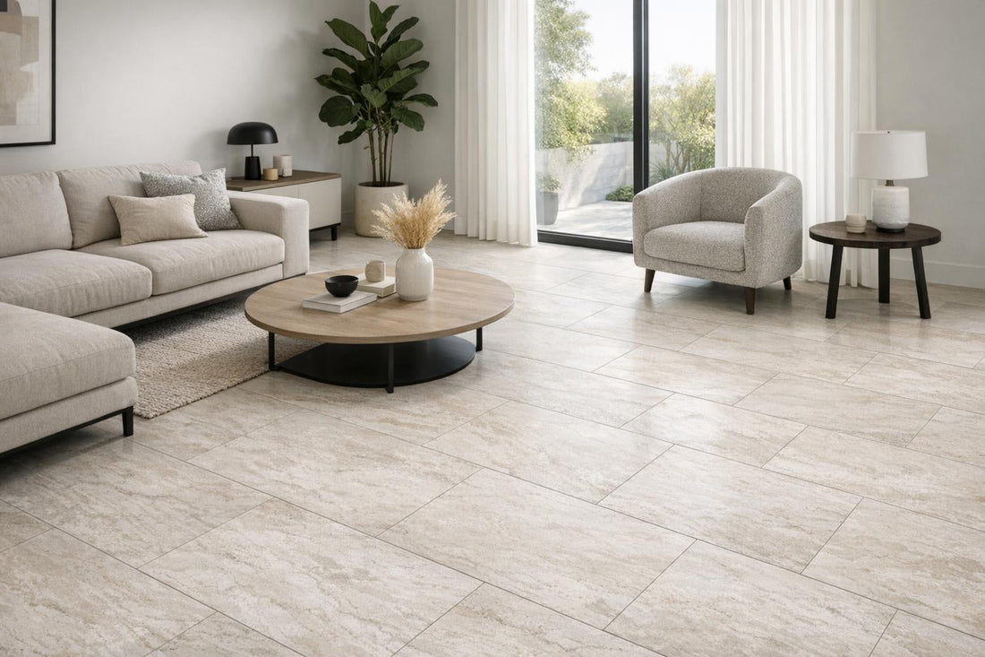 Elevate Spaces with Birch White Travertine Tile - Artistic Tile - Zicana Boutique