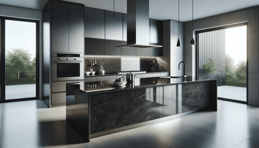 Elevate Spaces with Black Absolute Granite Countertops - Z Boutique by Marble Couture