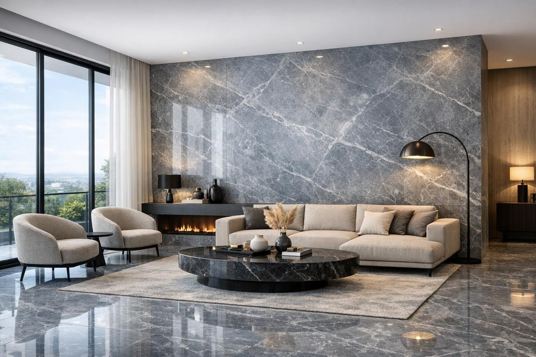 Elevate Spaces with Blue De Savoie Maxfine Stone - Zicana Boutique