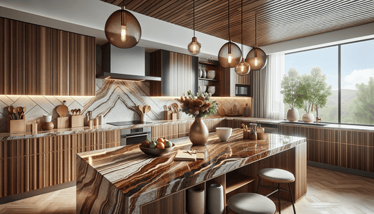 Elevate Spaces with Brown Granite Countertops: A Guide for Pros - Z Boutique by Marble Couture
