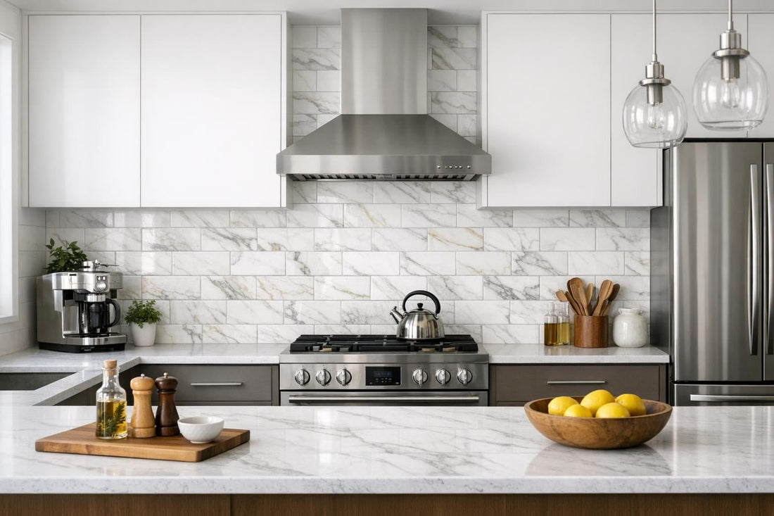 Elevate Spaces with Calacatta Borghini Marble Tiles - Zicana - Zicana Boutique