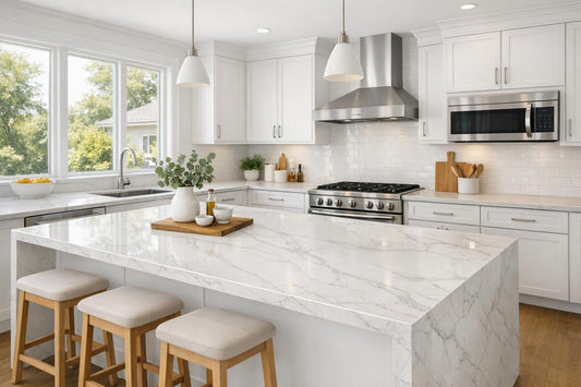 Elevate Spaces with Calara Divine Tessa Quartz Stones - Zicana Boutique
