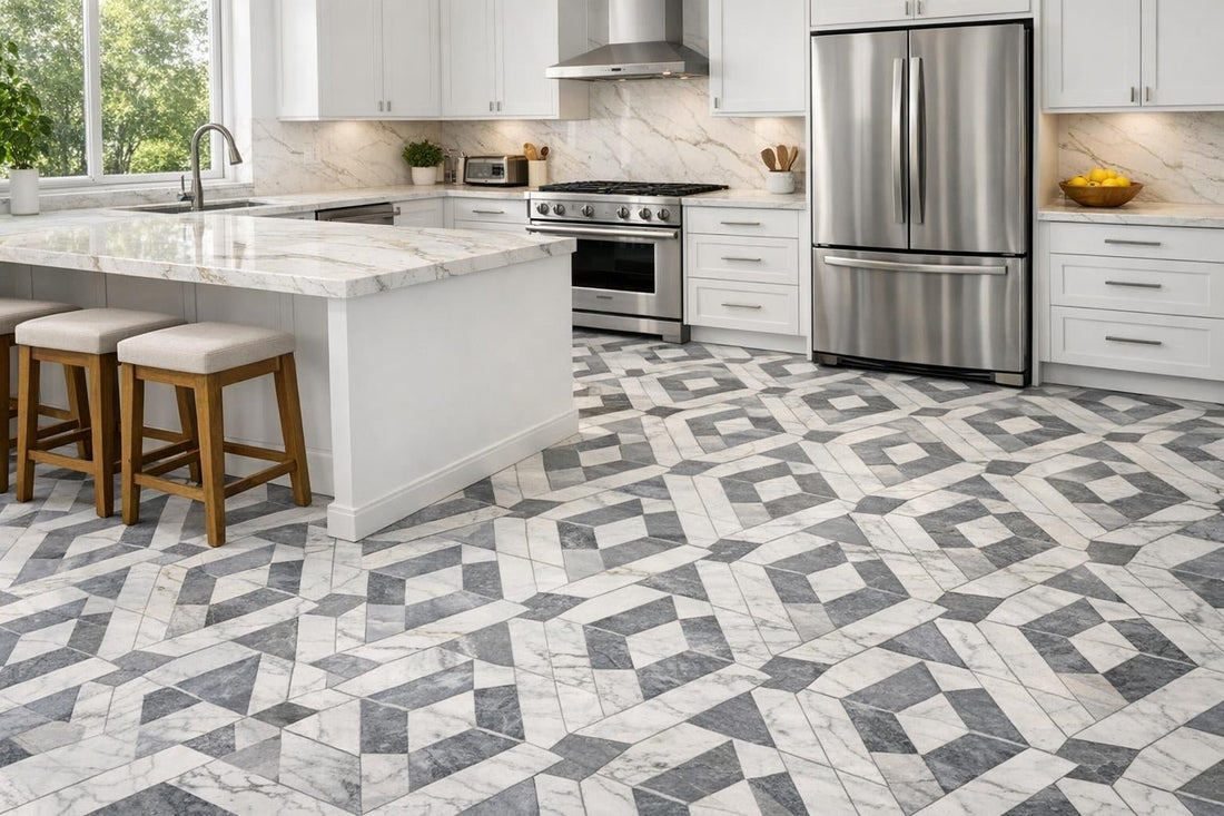 Elevate Spaces with Callen River Square Tile at Zicana - Zicana Boutique