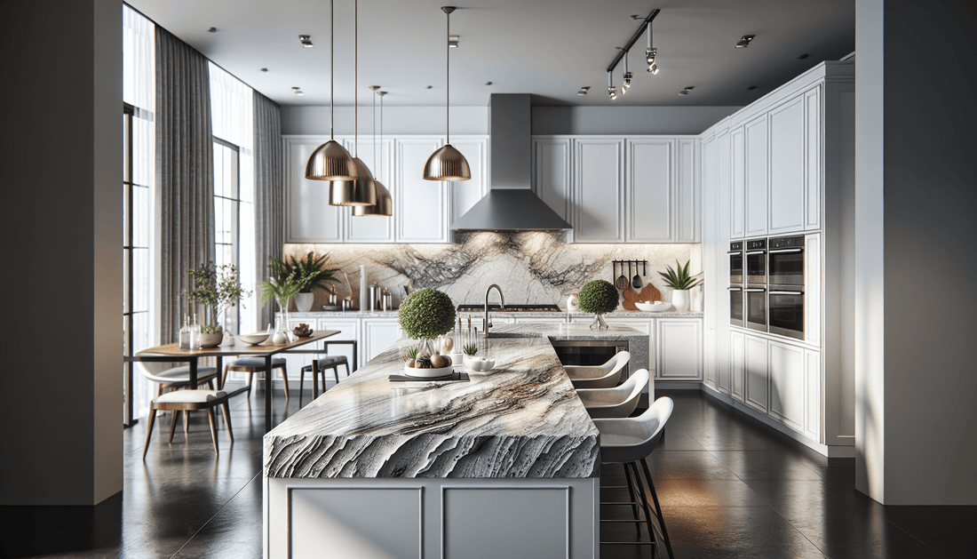 Elevate Spaces with Chiseled Edge Granite Countertops - Z Boutique by Marble Couture
