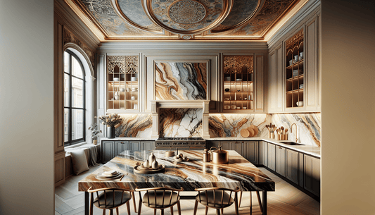 Elevate Spaces with Color Marble Countertops from Zicana Boutique - Z Boutique by Marble Couture