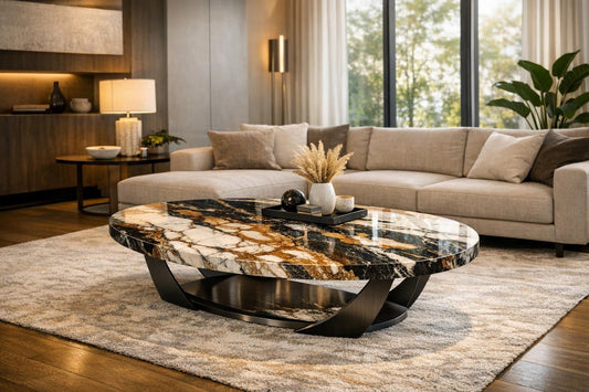 Elevate Spaces with Copernico Coffee Table - Marble Couture - Zicana Boutique