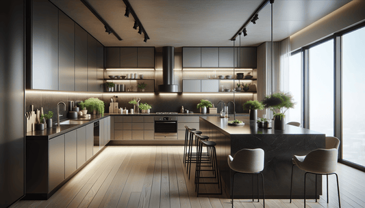 Elevate Spaces with Elegant Black Quartz Countertops - Z Boutique by Marble Couture