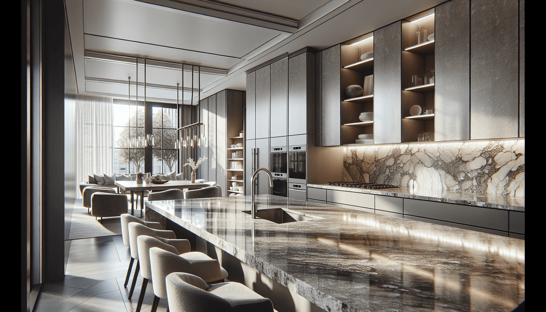 Elevate Spaces with Elegant Portinari Granite from Zicana - Z Boutique by Marble Couture