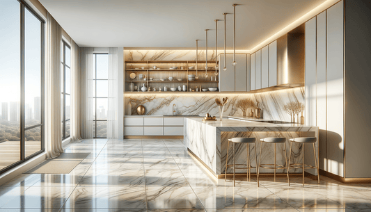 Elevate Spaces with Florim I Classici Calacatta Gold Elegance - Zicana Boutique