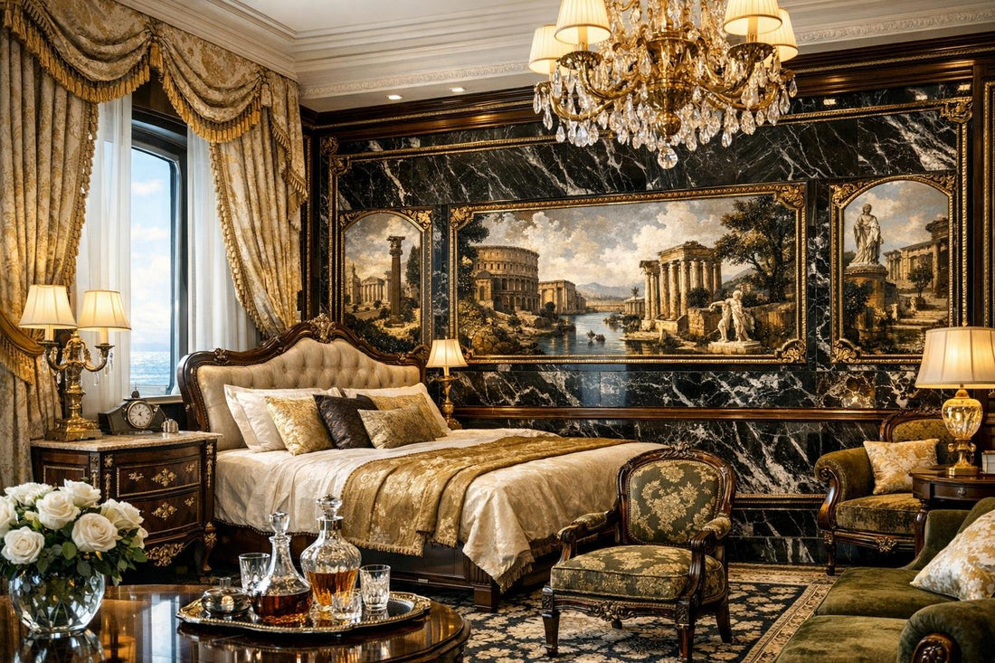 Elevate Spaces with Grand Tour Nero Marble Tiles - Zicana Boutique