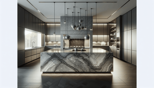 Elevate Spaces with Gray Granite Slab Solutions - Z Boutique by Marble Couture