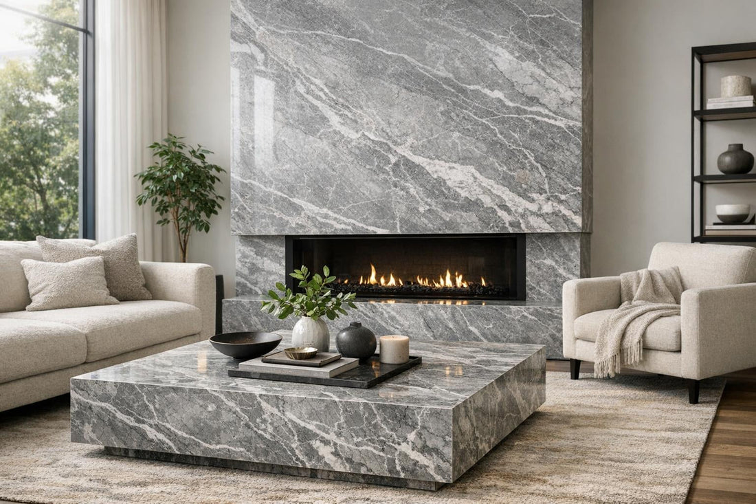Elevate Spaces with Grigio Collemandina Marble - Zicana Boutique - Zicana Boutique