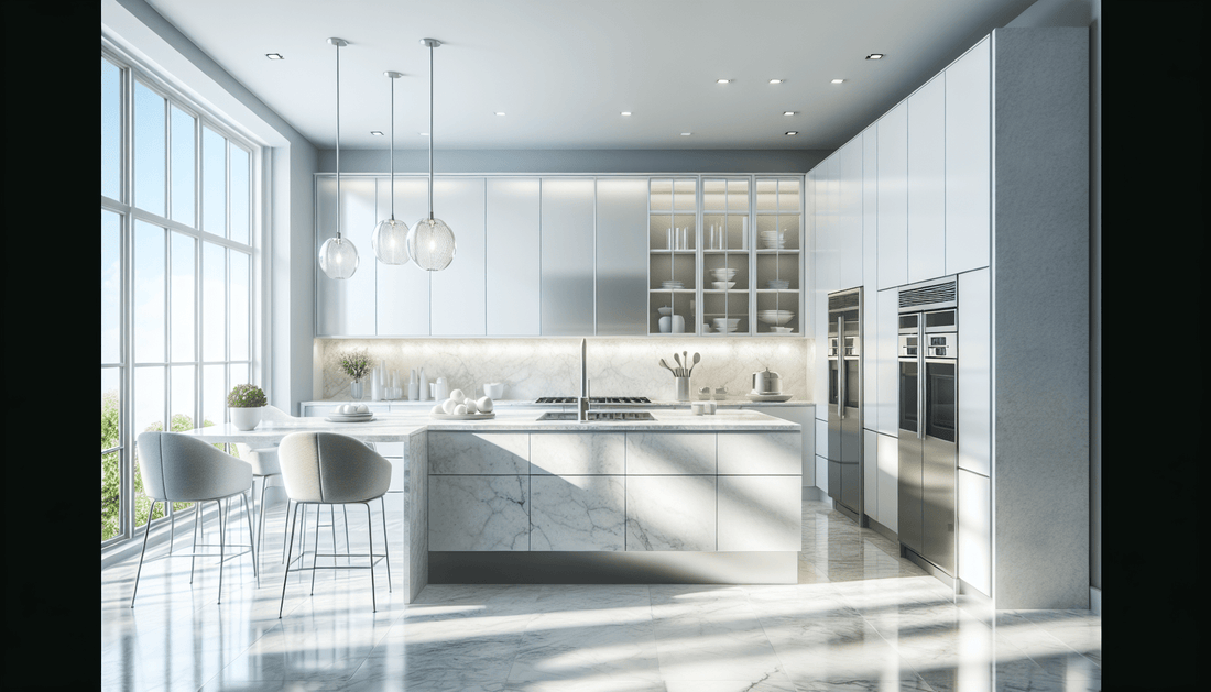 Elevate Spaces with Ice White Granite Countertops Expertise - Zicana Boutique