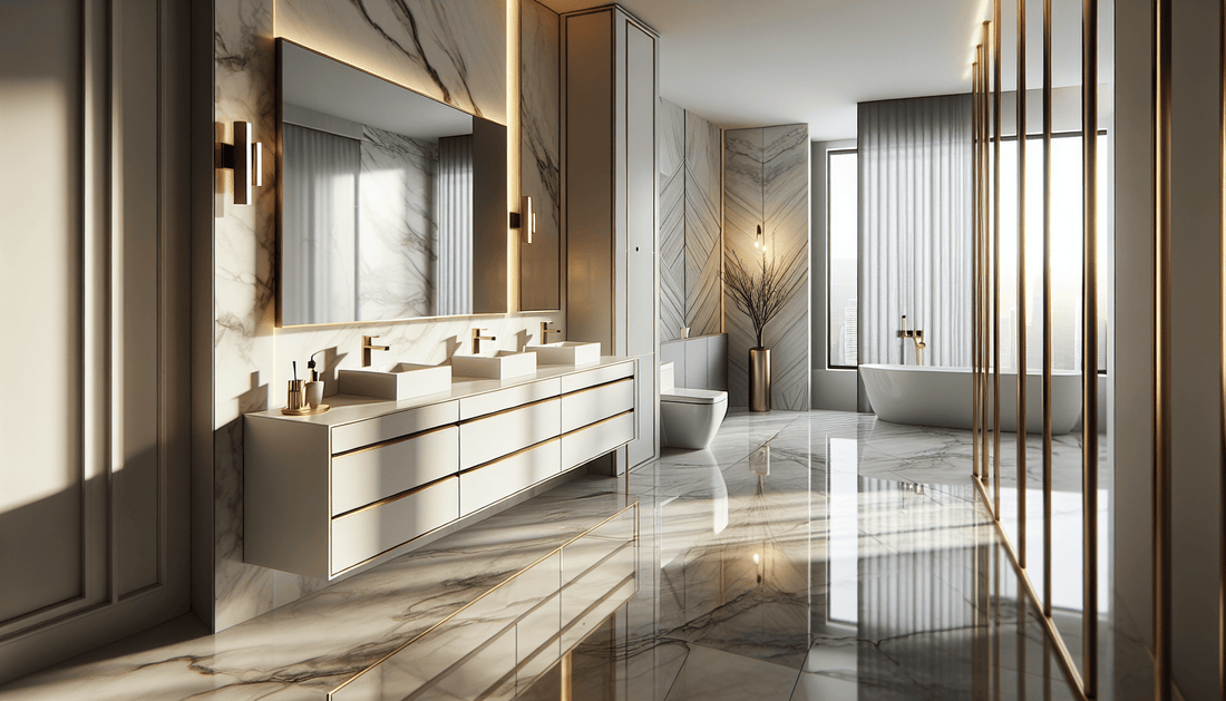 Elevate Spaces with IRIS Maxfine Porcelain Vanities by Zicana - Z Boutique by Marble Couture