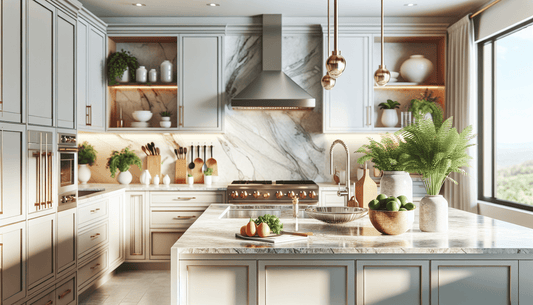 Elevate Spaces with Light Granite Countertops from Zicana Boutique - Z Boutique by Marble Couture