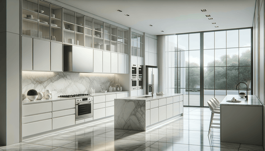 Elevate Spaces with Lithos White Florim Stone Mastery - Zicana Boutique